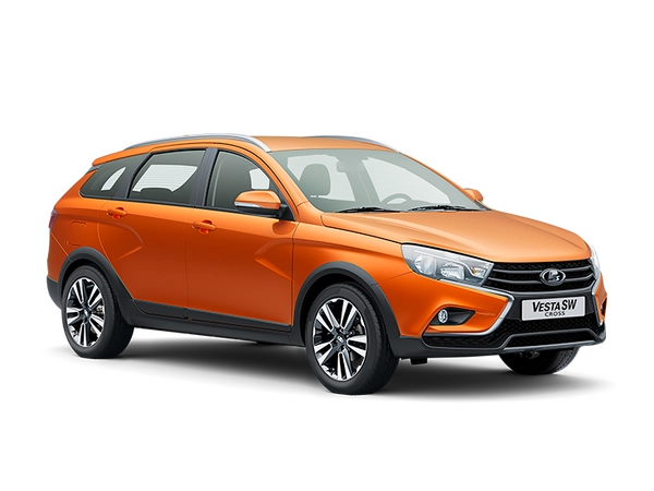Lada Vesta SW Cross Оранжевый "Марс"