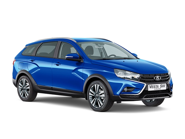 Lada Vesta SW Cross Ярко-синий "Дайвинг"