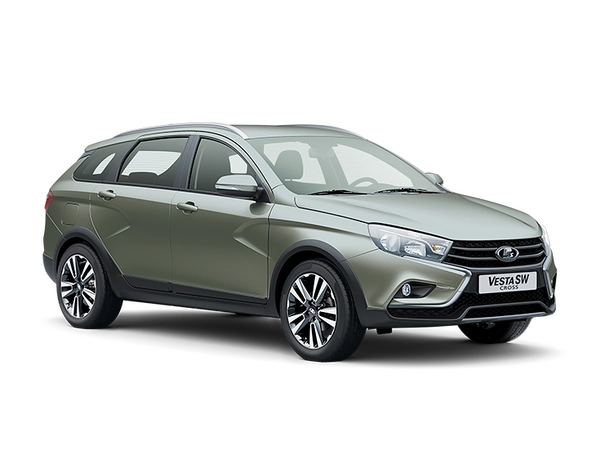 Lada Vesta SW Cross Серо-голубой "Фантом"