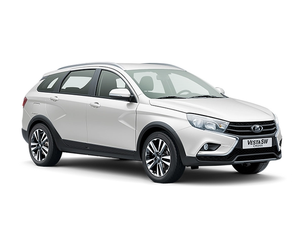 Lada Vesta SW Cross Белый "Ледниковый"