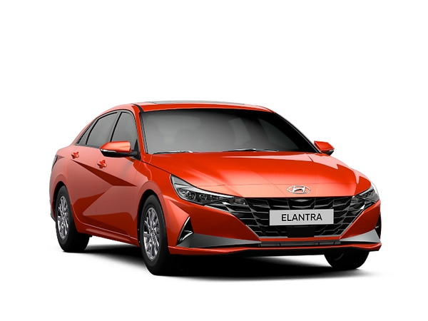 Hyundai Elantra Новая Lava Orange